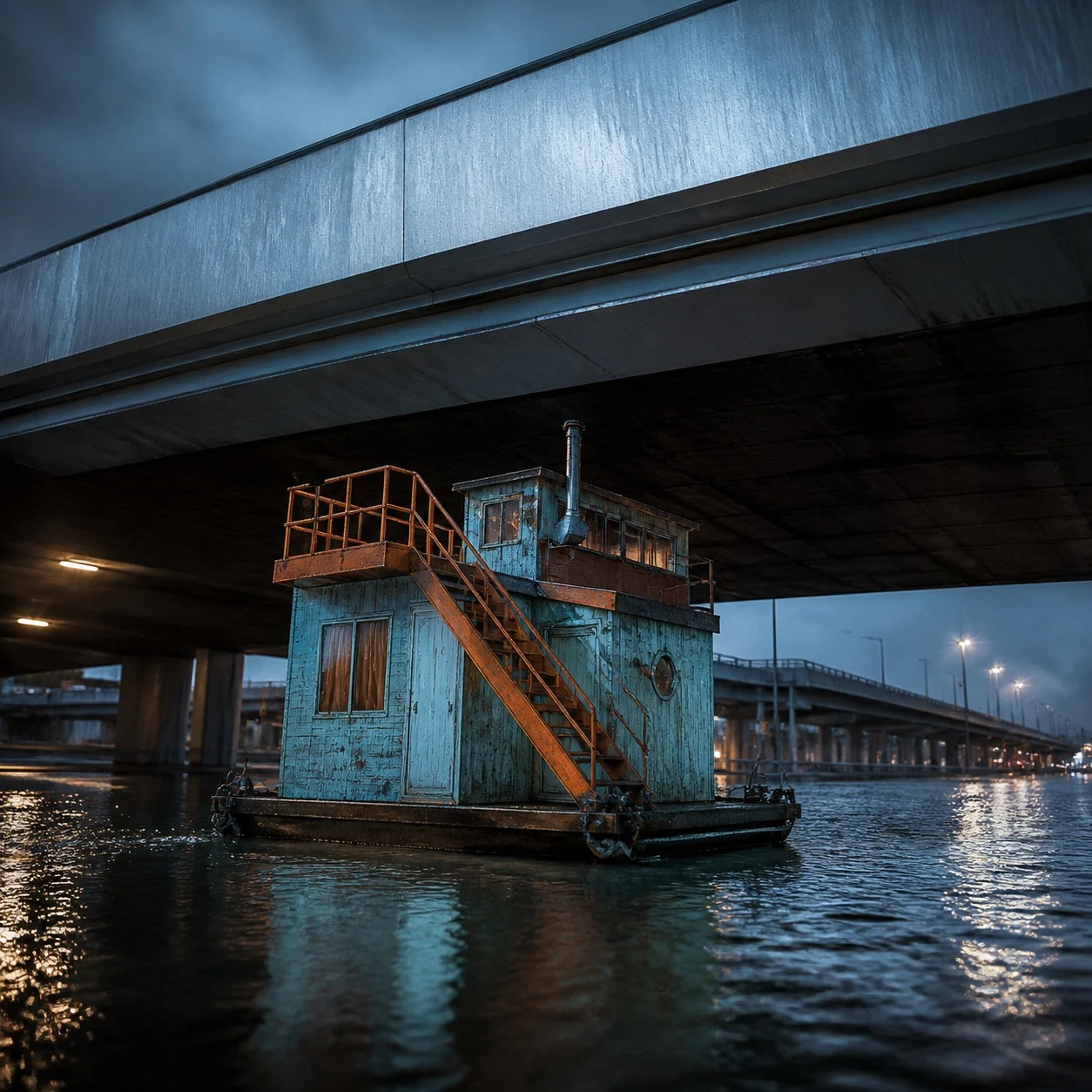 Houseboat Overpass